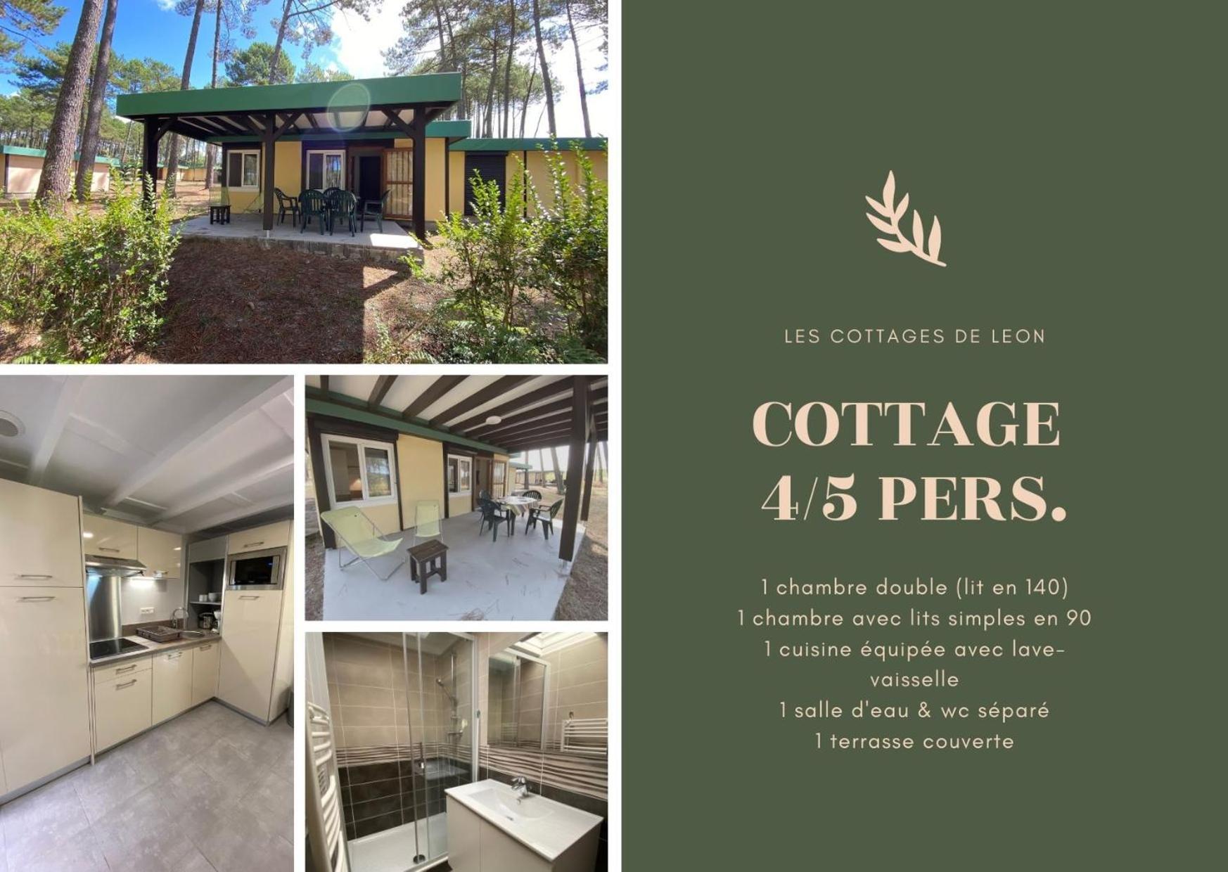 Les Cottages De Léon Esterno foto